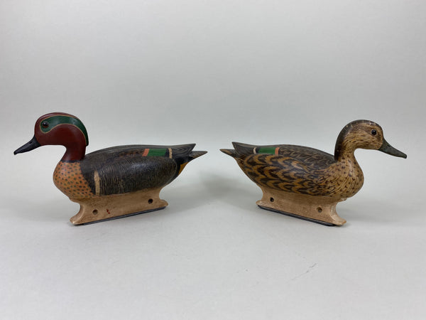 Torry Ward Pair of Working Green Wing Teal (#6491)