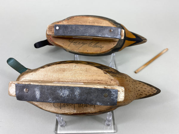 Torry Ward Pair of Working Green Wing Teal (#6491)