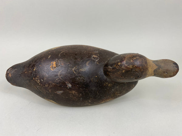 Mason Bluebill Hen, Mostly Original Paint (#6499)