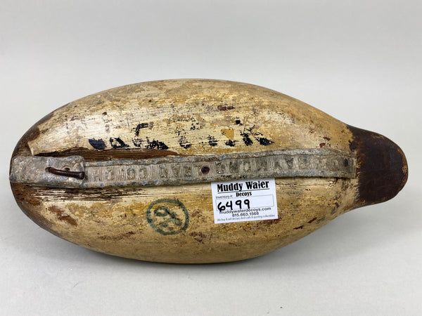 Mason Bluebill Hen, Mostly Original Paint (#6499)