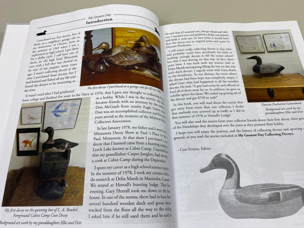 My Greatest Day Collecting Decoys by Curt Froyen