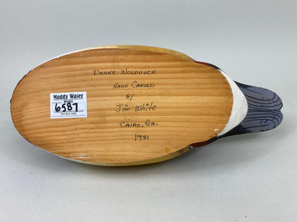 Jim White Wood Duck Drake (#6587)