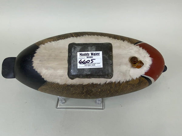 George Strunk Wood Duck Drake, Branded (#6605)