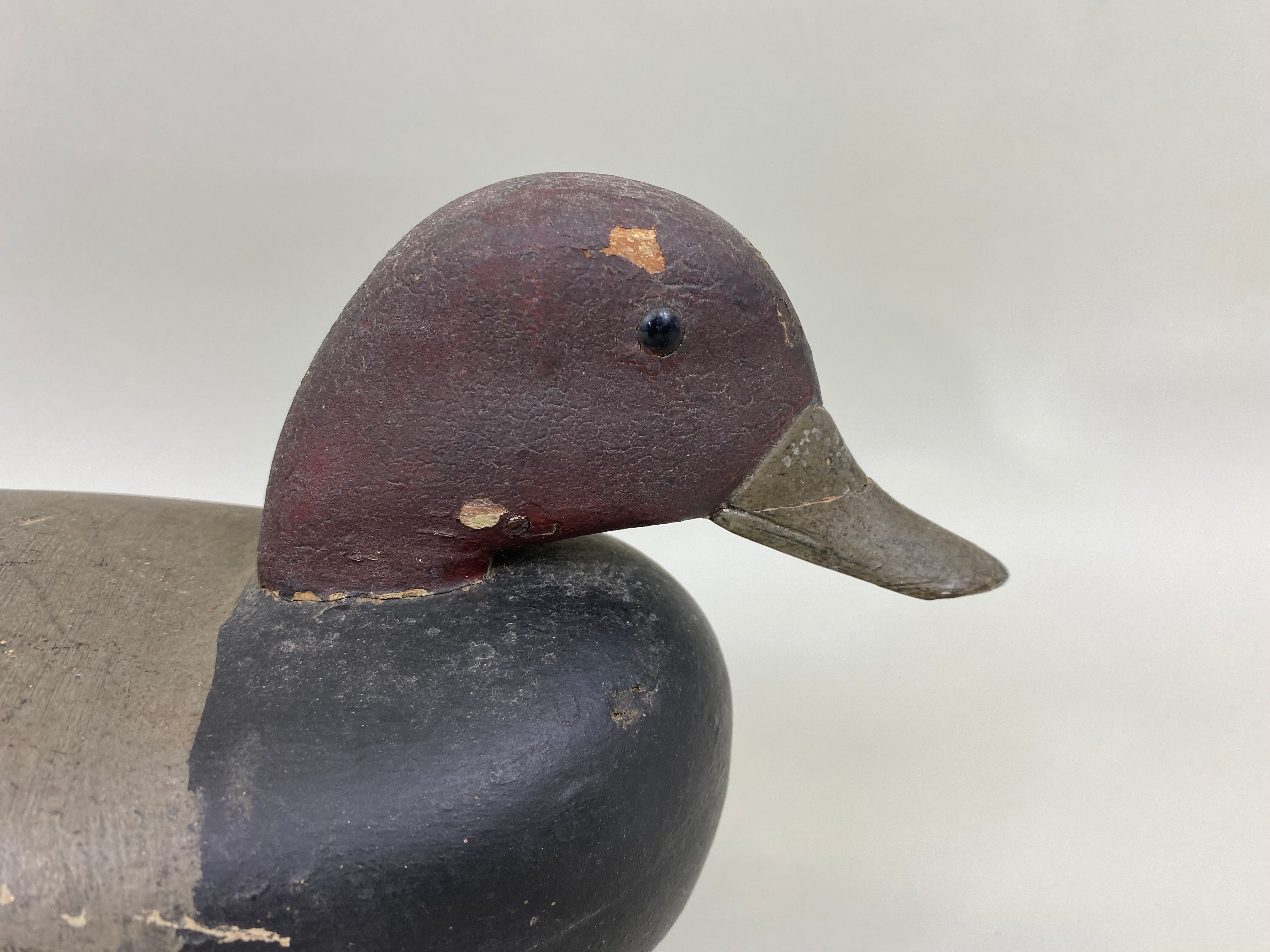 English Family Redhead Drake (#6727) - Muddy Water Decoys