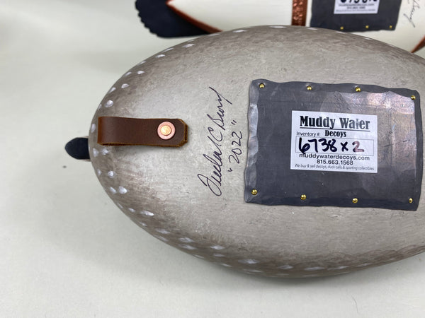 Frederick Brown Pair- Full Size Wood Ducks (#6738)