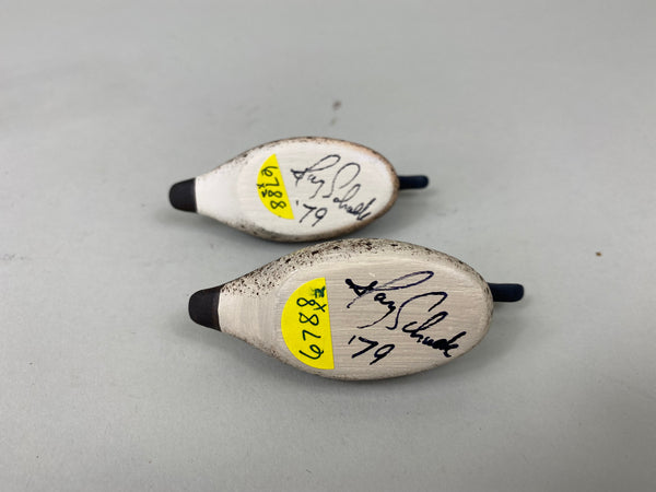 Ray Schalk Miniature Green Wing Teal Pair (#6788)