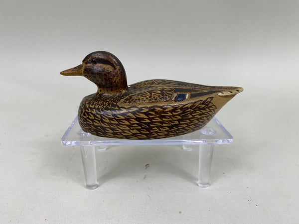 Al Ries Tru-Dux Mallard Hen Salesman Sample / Paper Weight (#6793)