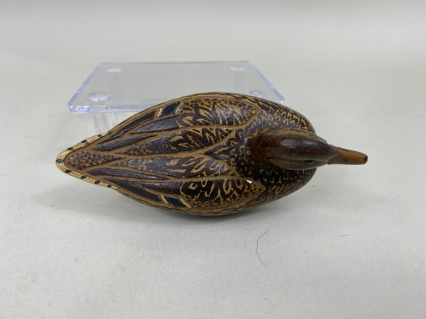 Al Ries Tru-Dux Mallard Hen Salesman Sample / Paper Weight (#6793)