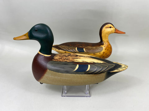 Jim Slack Pair Mallards with Weights (#6819)