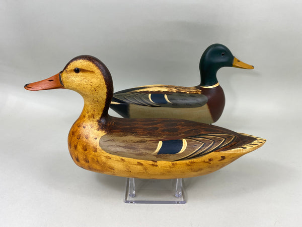 Jim Slack Pair Mallards with Weights (#6819)