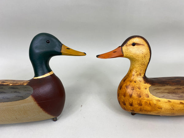 Jim Slack Pair Mallards with Weights (#6819)