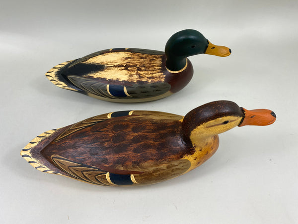 Jim Slack Pair Mallards with Weights (#6819)