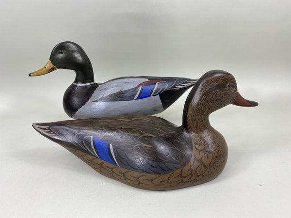 Charlie Moore Pair- Mallards, Signed and Dated (#6820)