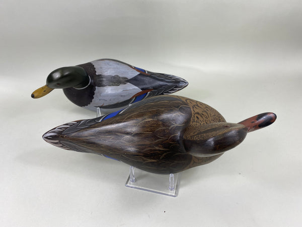 Charlie Moore Pair- Mallards, Signed and Dated (#6820)