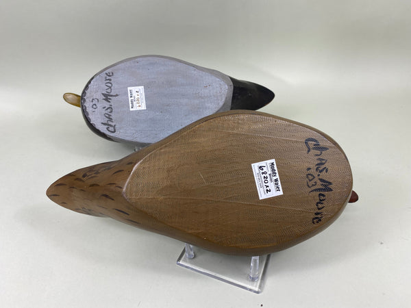 Charlie Moore Pair- Mallards, Signed and Dated (#6820)