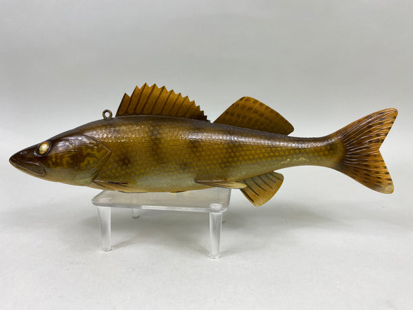 Marcel Meloche Walleye Fish Spearing Decoy (#6838)