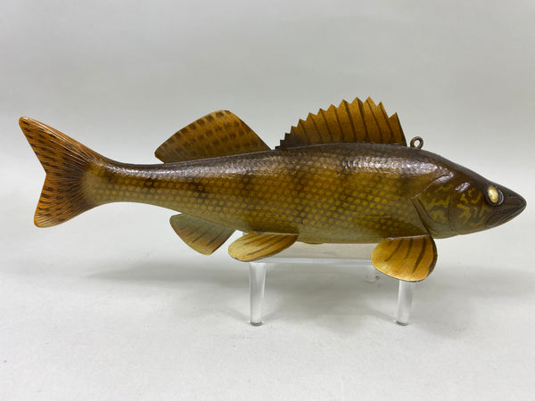 Marcel Meloche Walleye Fish Spearing Decoy (#6838)