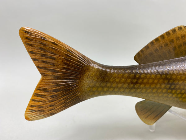 Marcel Meloche Walleye Fish Spearing Decoy (#6838)