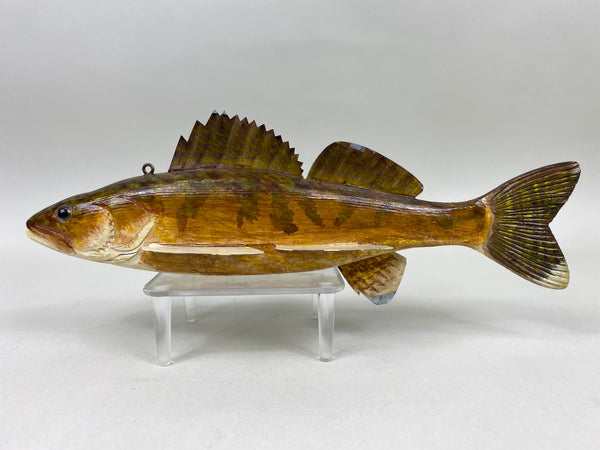 Marcel Meloche Walleye Fish Spearing Decoy (#6839)