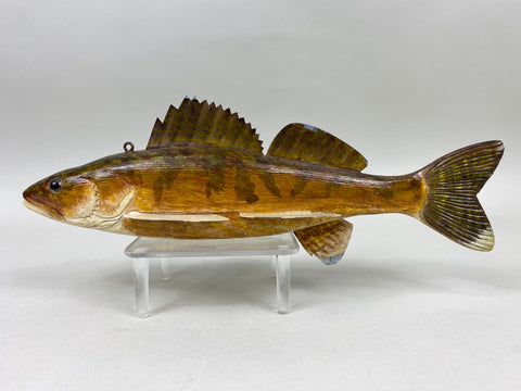Marcel Meloche Walleye Fish Spearing Decoy (#6839)