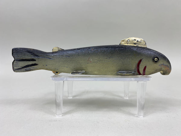 Vintage Sucker Fish Spearing Decoy (#6845)
