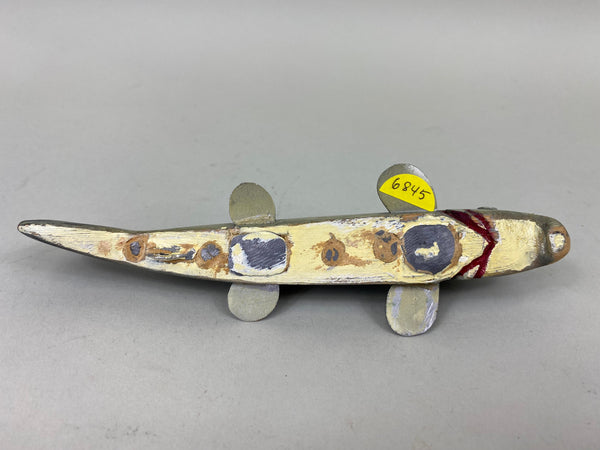 Vintage Sucker Fish Spearing Decoy (#6845)