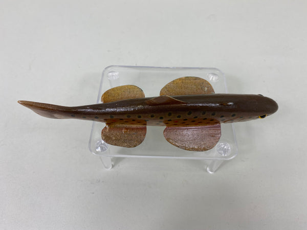 Marcel Meloche Brown Trout Fish Spearing Decoy (#6854)