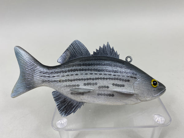 Marcel Meloche White Bass Fish Spearing Decoy (#6856)