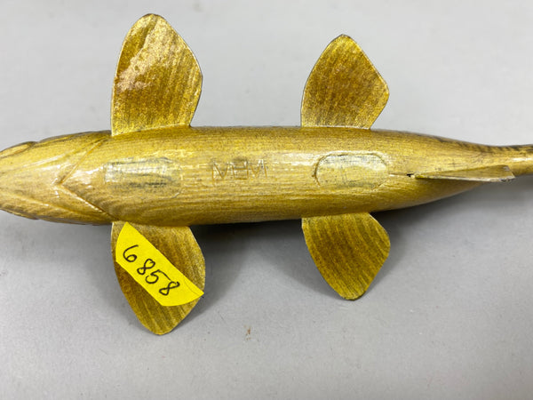 Marcel Meloche Walleye Fish Spearing Decoy (#6858)