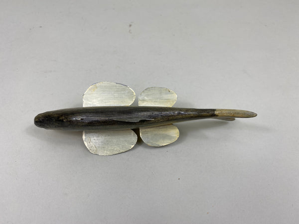 Marcel Meloche Gizzard Shad Fish Spearing Decoy (#6863)