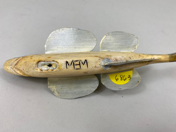 Marcel Meloche Gizzard Shad Fish Spearing Decoy (#6863)
