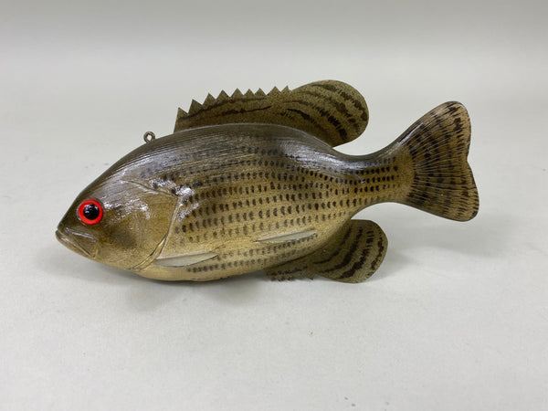 Marcel Meloche Rock Bass Fish Spearing Decoy (#6865)
