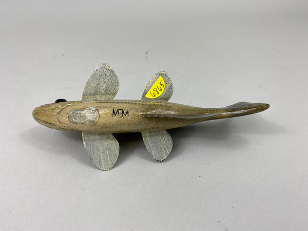 Marcel Meloche Rock Bass Fish Spearing Decoy (#6865)