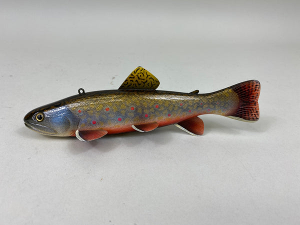 Marcel Meloche Brook Trout Fish Spearing Decoy (#6867)