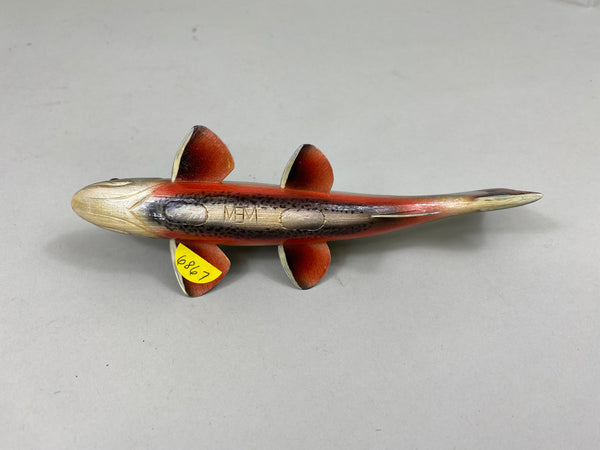 Marcel Meloche Brook Trout Fish Spearing Decoy (#6867)