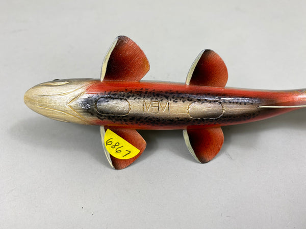 Marcel Meloche Brook Trout Fish Spearing Decoy (#6867)