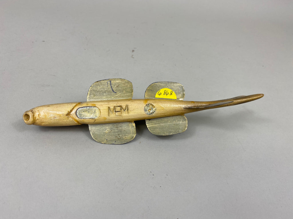 Marcel Meloche Sucker Fish Spearing Decoy (#6868) - Muddy Water Decoys