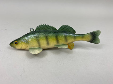 Marcel Meloche Yellow Perch Fish Spearing Decoy (#6869)