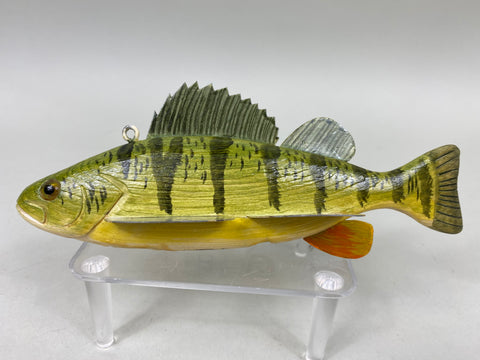 Marcel Meloche Perch Fish Spearing Decoy (#6872)