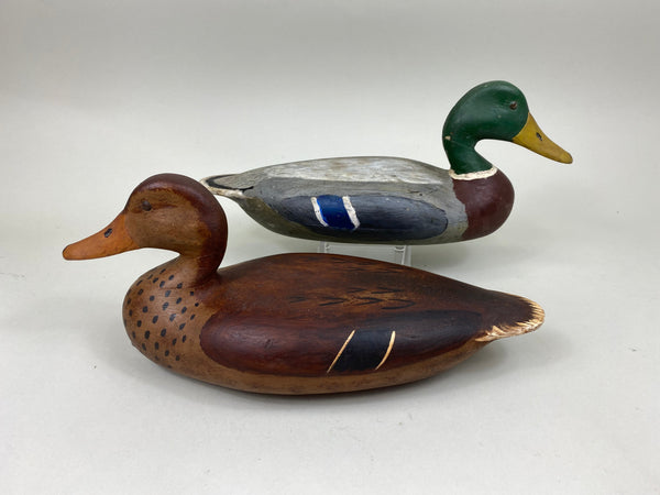Richard Wilcoxen Mallards Pair, Circa 1910's (#6967)