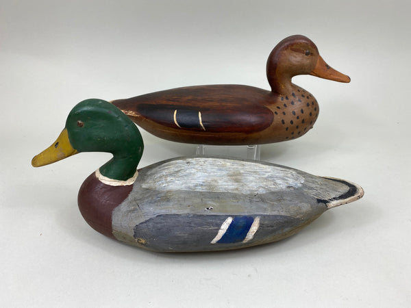 Richard Wilcoxen Mallards Pair, Circa 1910's (#6967)