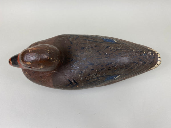 Mississippi River Mallard Hen, Original Paint, Circa 1930's (#7050)