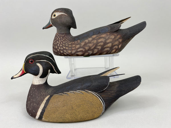 Don Zeug Pair of Wood Ducks (#7066)