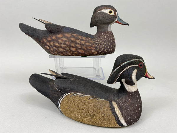 Don Zeug Pair of Wood Ducks (#7066)