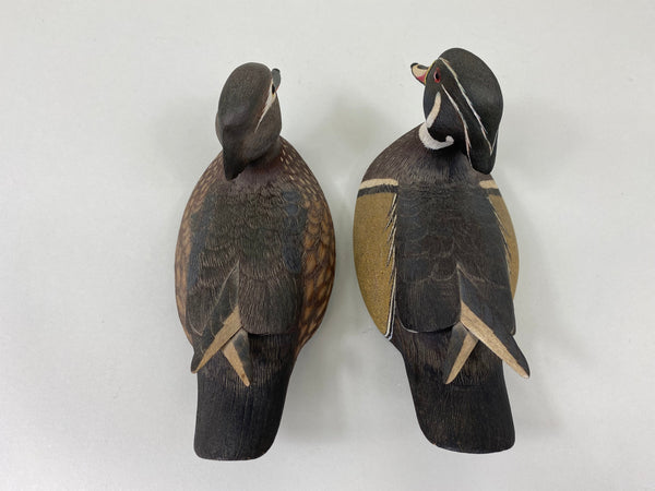 Don Zeug Pair of Wood Ducks (#7066)