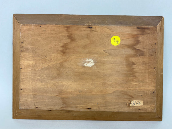 Rare Early Wendall Sherman Kitchen Diorama Wall Plaque (#7080)