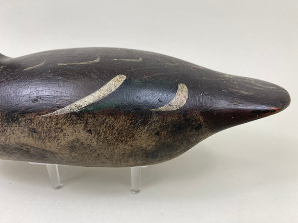 Mason Mallard Hen, Original Paint, Circa 1920's (#7133)