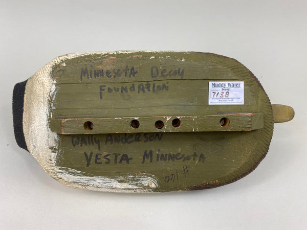 Wally Anderson Mallard Drake, Circa 1940's (#7138)