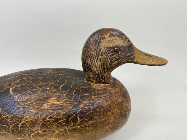 Peterborough Canoe Black Duck, Circa 1930's (#7158)