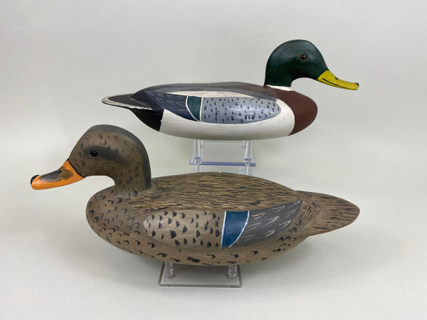 Wilford Bush Mallards Pair, All Original (#7172.5097)